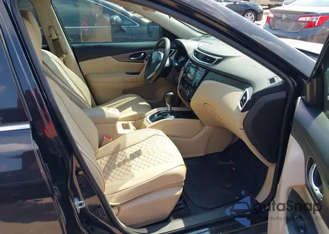 2016 Nissan Rogue Sv из США, поврежденный, VIN 5N1AT2MT3GC828141